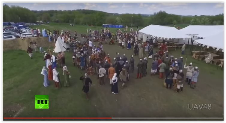 VIDEO – Il abat un drone avec une lance !